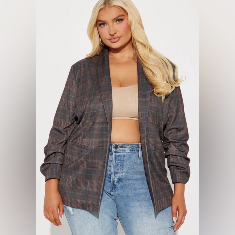 Plus Size Blazer